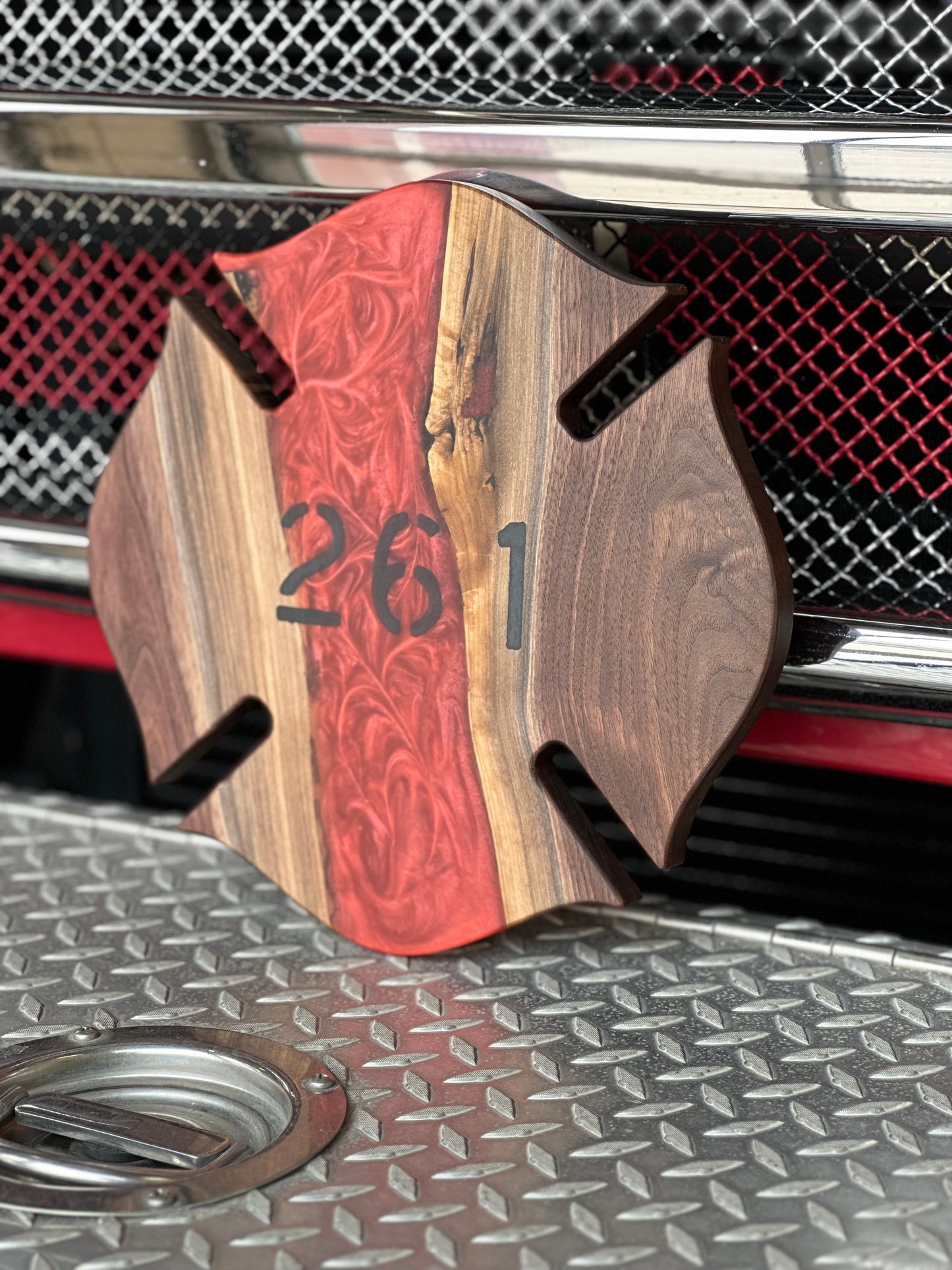 Firefighter Maltese cross