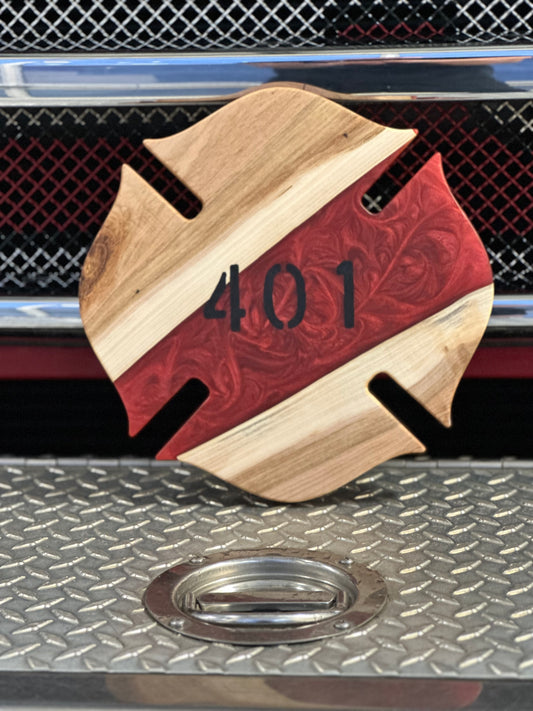 Firefighter Maltese cross