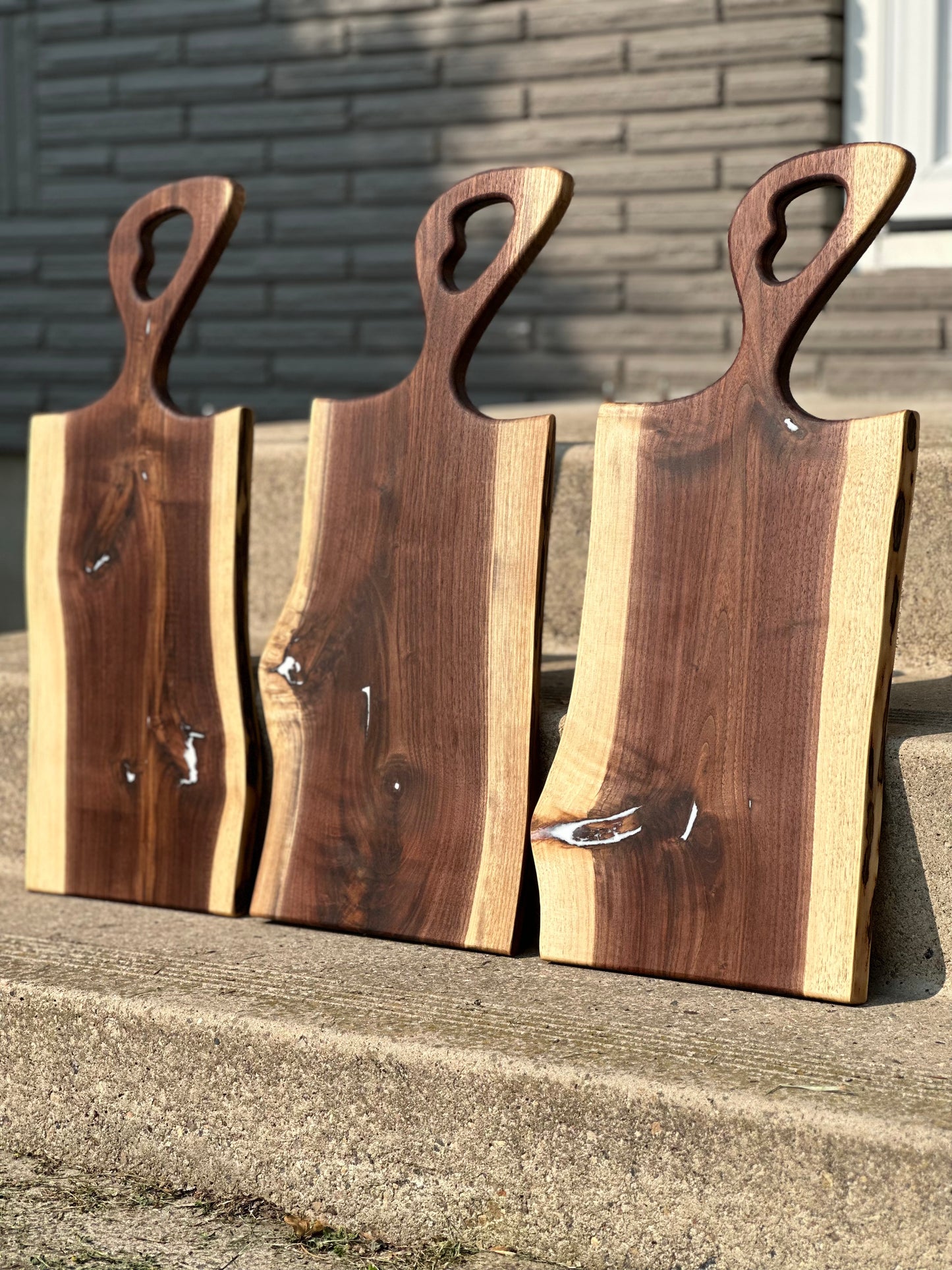 Black walnut charcuterie board