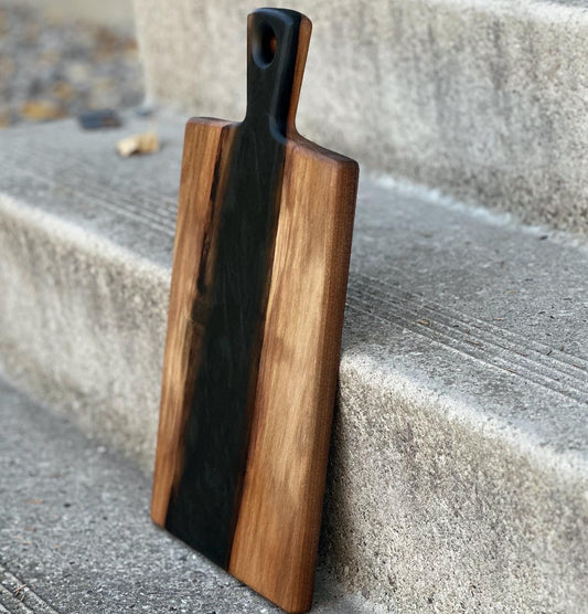 Black walnut charcuterie board